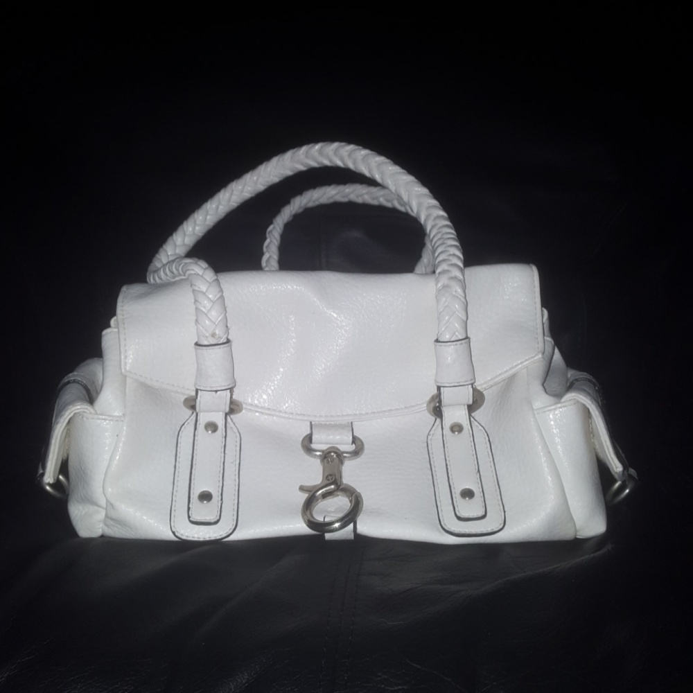 Small white handbag